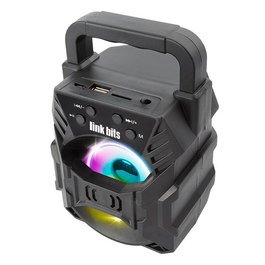 LINKBITS BOCINA BLUETOOTH 4" CUADRADA