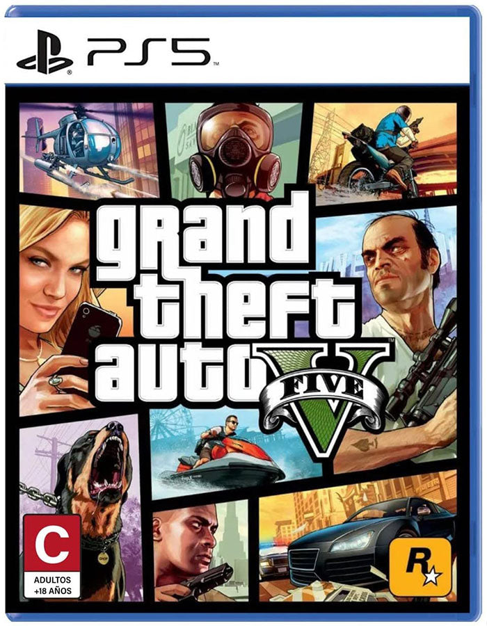 GRAND THEFT AUTO V PLAYSTATION 5 STANDARD EDITION