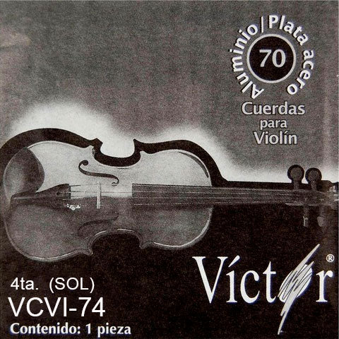 VICTOR CUERDA PARA VIOLIN ACERO 4