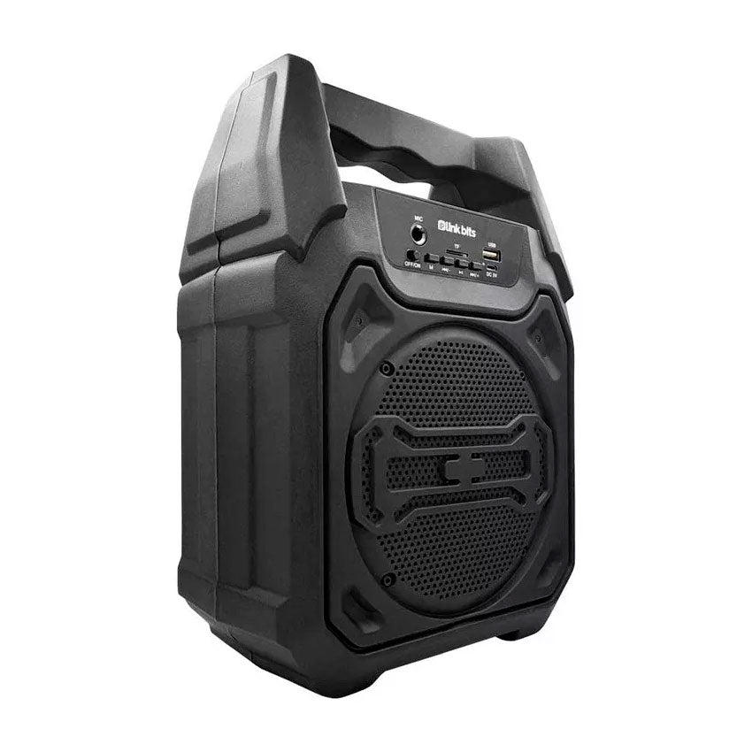 LINKBITS BAFLE 8" RECARGABLE LUCES LED RADIO FM BT