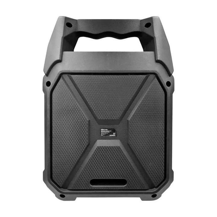 LINKBITS BAFLE 8" RECARGABLE LUCES LED RADIO FM BT