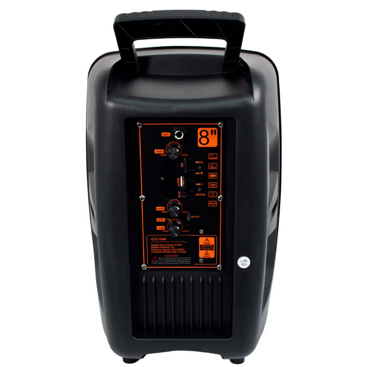 LINKBITS BAFLE 8 PULGADAS 20WATTS RMS BLUETOOTH