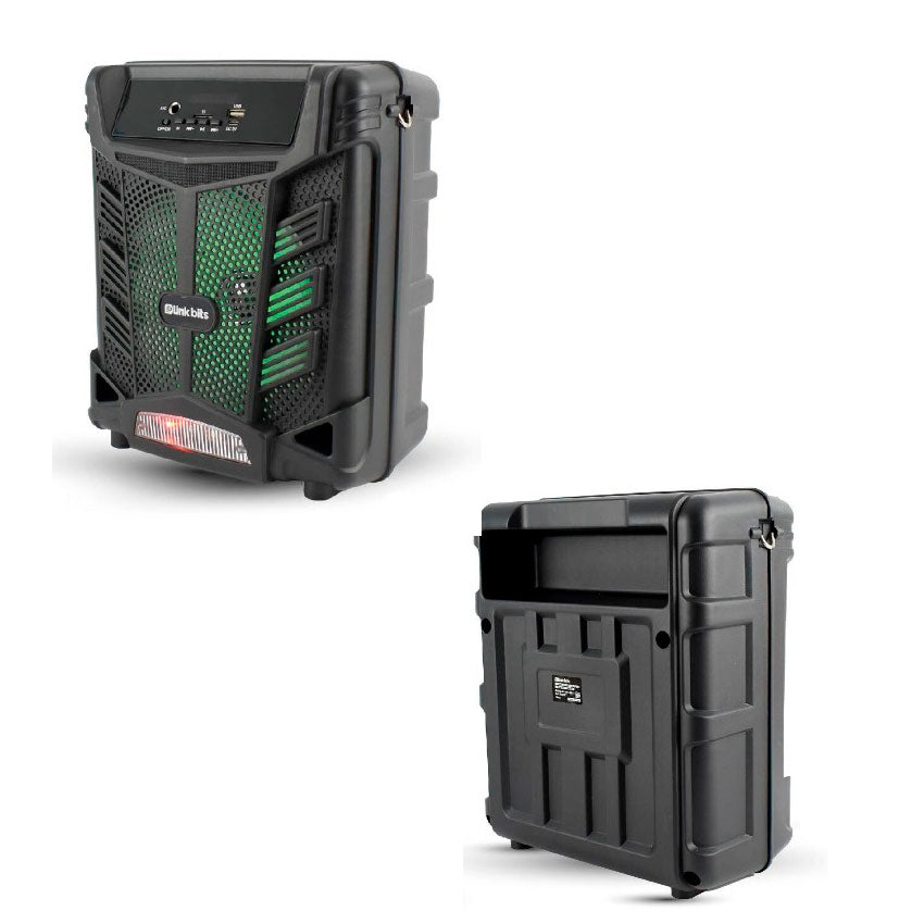 LINKBITS BAFLE 8" RECARGABLE RADIO FM USB