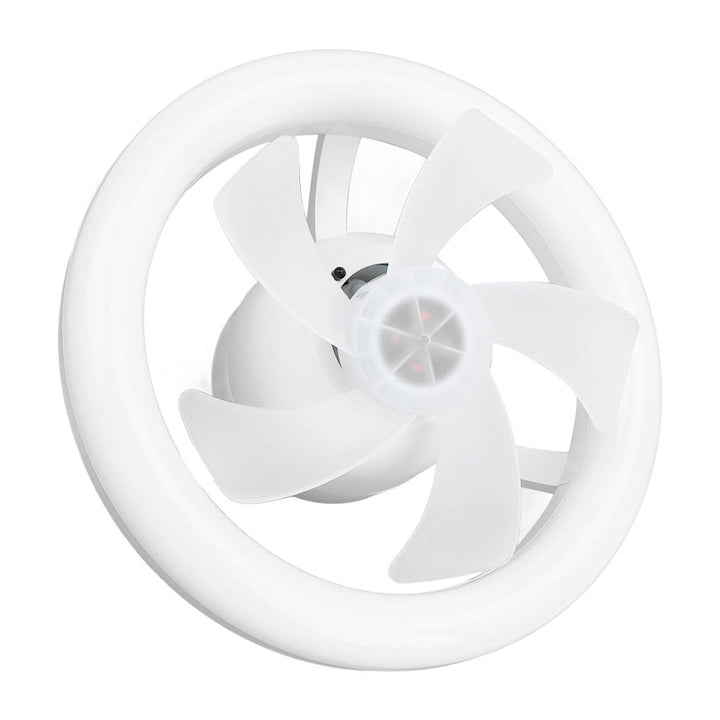 TIANLAI LAMPARA LED CON VENTILADOR 11" 3 TONOS DE LUZ 3 VELOCIDADES