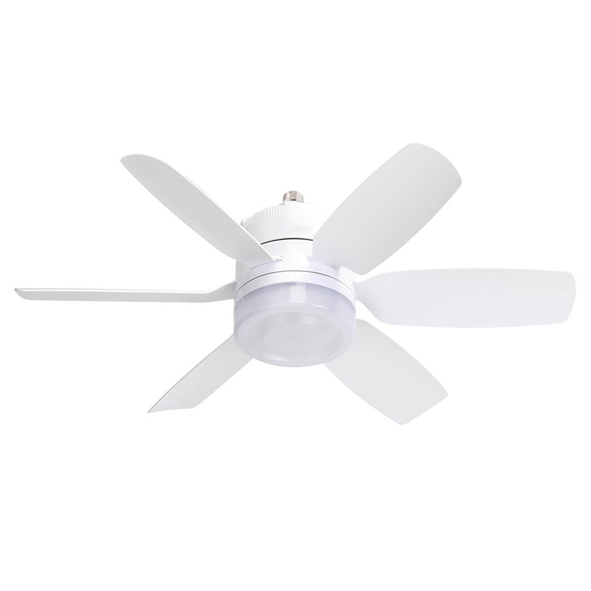 TIANLAI LÁMPARA CON VENTILADOR 3 VELOCIDADES, ASPAS DESMONTABLES