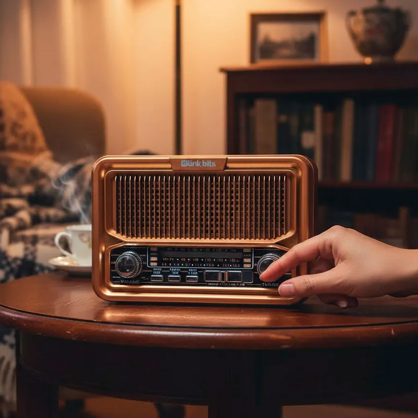 RADIO BLUETOOTH LINKBITS RETRO VINTAGE