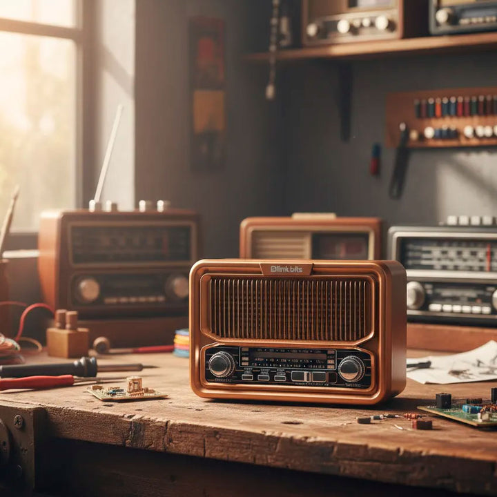 RADIO BLUETOOTH LINKBITS RETRO VINTAGE