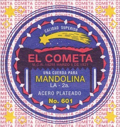 EL COMETA CUERDA PARA MANDOLINA
