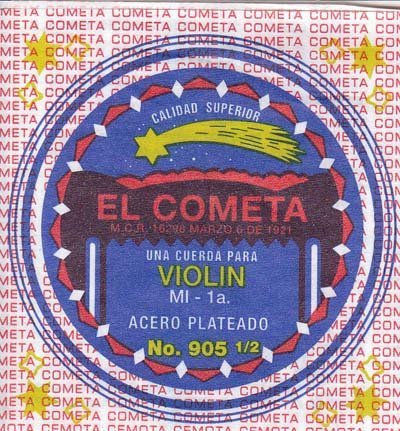 EL COMETA CUERDA PARA VIOLIN