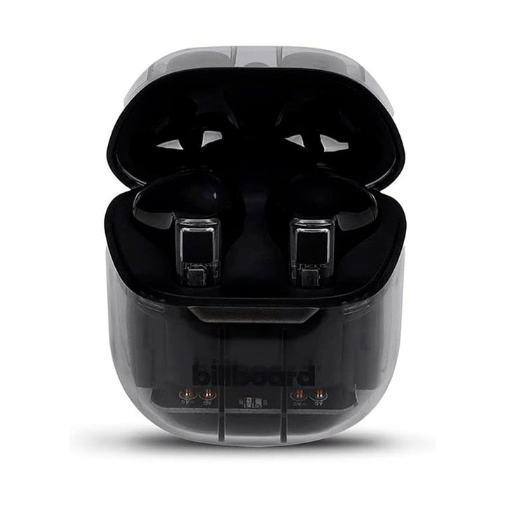BILLBOARD AUDIFONOS INALÁMBRICOS TRUE WIRELESS SOUL CLEAR ENC NEGRO CON MICRÓFONO 5HRS USO