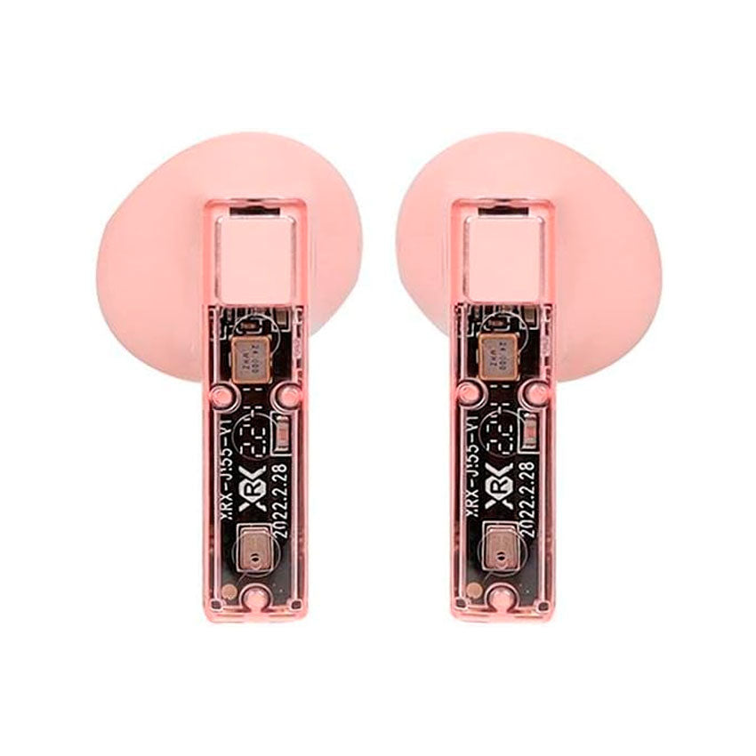 BILLBOARD AUDIFONOS INALÁMBRICOS TRUE WIRELESS SOUL CLEAR ENC ROSA CON MICRÓFONO 5HRS USO