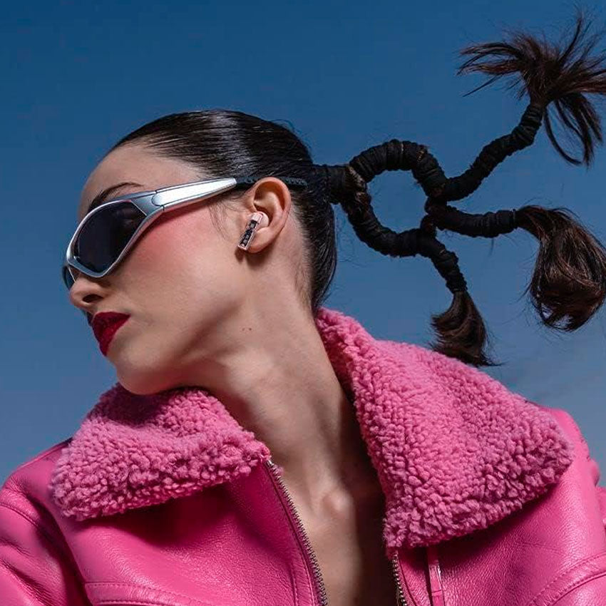 BILLBOARD AUDIFONOS INALÁMBRICOS TRUE WIRELESS SOUL CLEAR ENC ROSA CON MICRÓFONO 5HRS USO