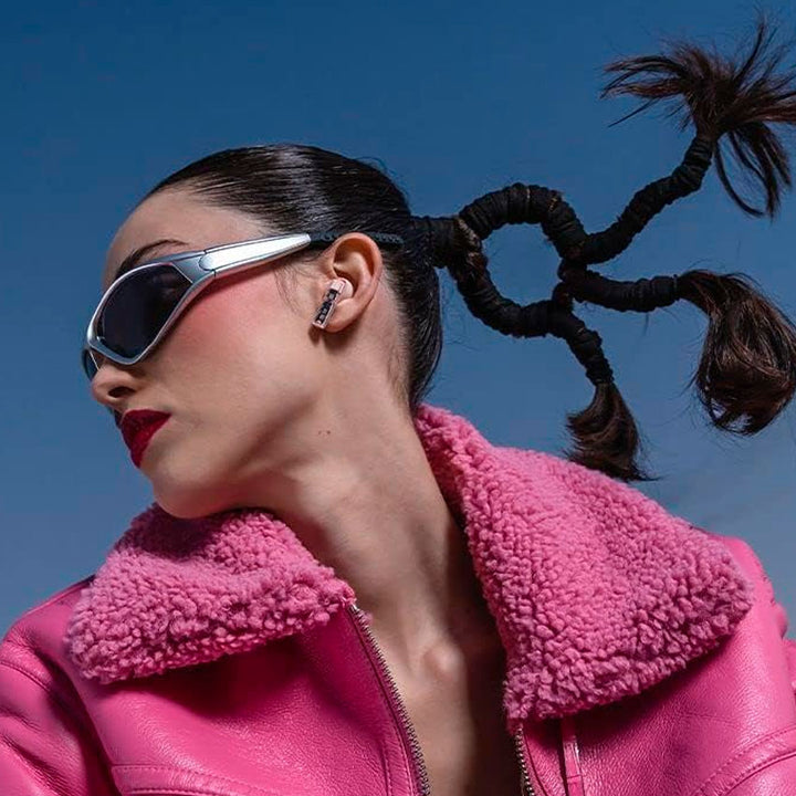 BILLBOARD AUDIFONOS INALÁMBRICOS TRUE WIRELESS SOUL CLEAR ENC ROSA CON MICRÓFONO 5HRS USO