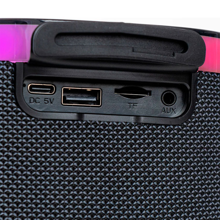 STF BOCINA BLUETOOTH 3" LUMO TOTEM NEGRO