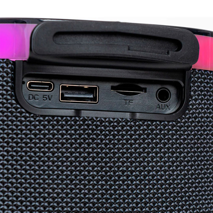 STF BOCINA BLUETOOTH 3" LUMO TOTEM NEGRO