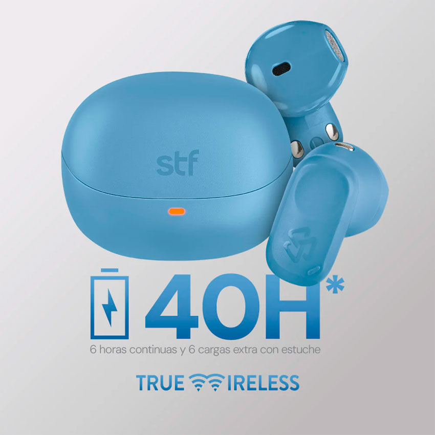 AUDIFONOS TRUE WIRELESS STF ESSENTIAL AZUL