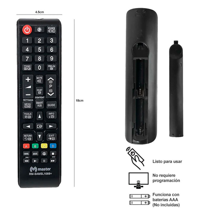 MASTER CONTROL REMOTO PARA TV SAMSUNG