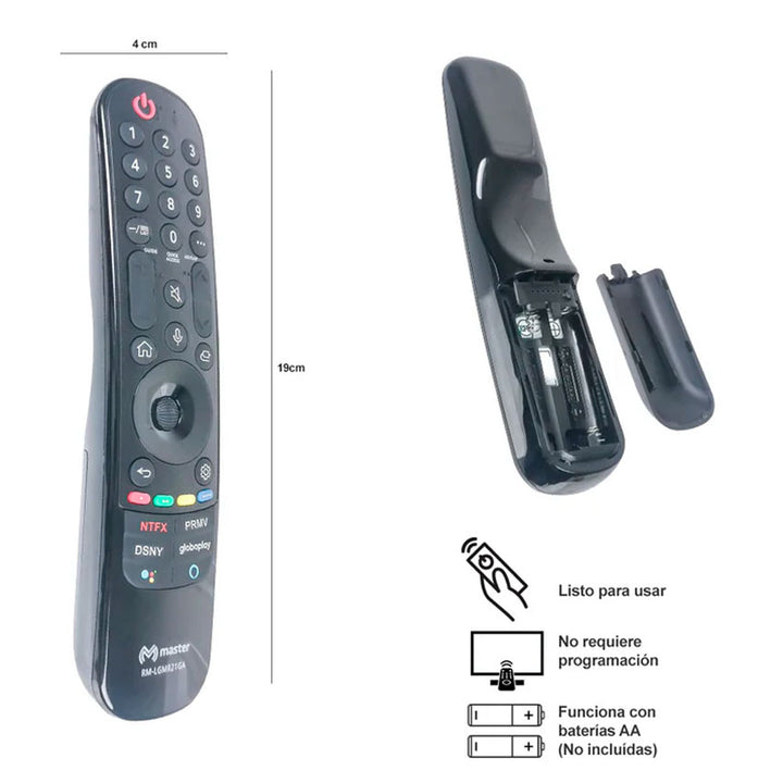 MASTER CONTROL REMOTO PARA TV LG