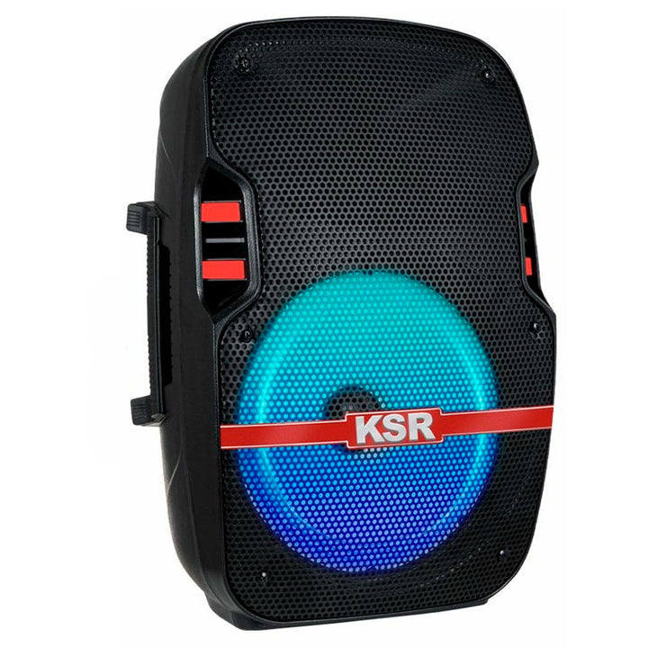 KSR SISTEMA DE BAFLES DOBLE 8" 6,200 W PMPO POR BOCINA,BLUETOOTH KARAOKE