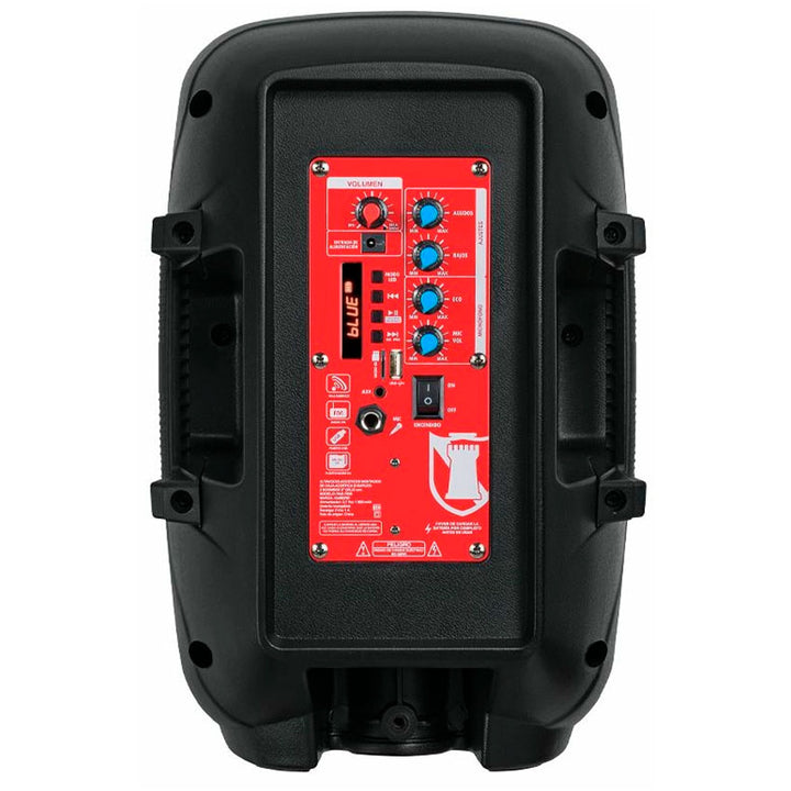 KSR SISTEMA DE BAFLES DOBLE 8" 6,200 W PMPO POR BOCINA,BLUETOOTH KARAOKE
