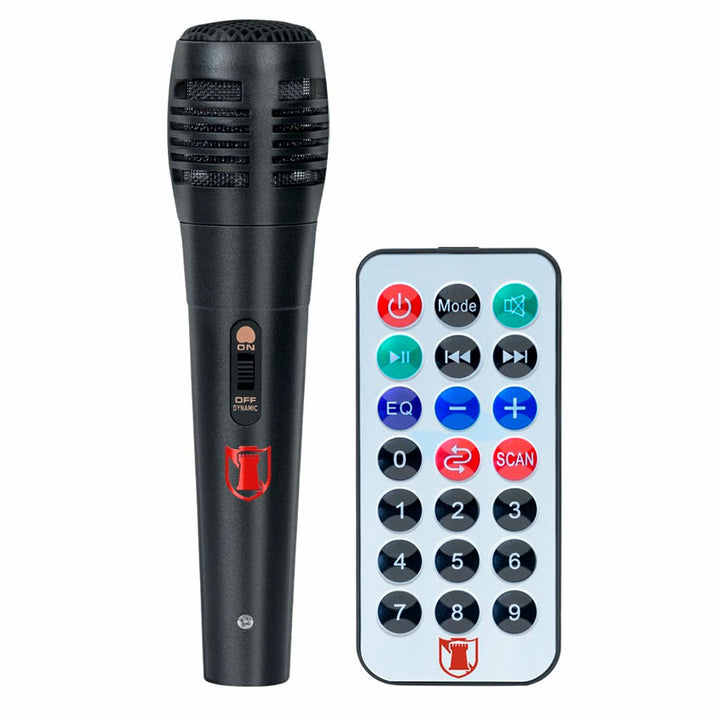 KSR SISTEMA DE BAFLES DOBLE 8" 6,200 W PMPO POR BOCINA,BLUETOOTH KARAOKE