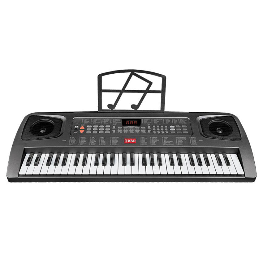 KAISER TECLADO MUSICAL 54 TECLAS 100 RITMOS MTC5485 INCLUYE ADAPTADOR