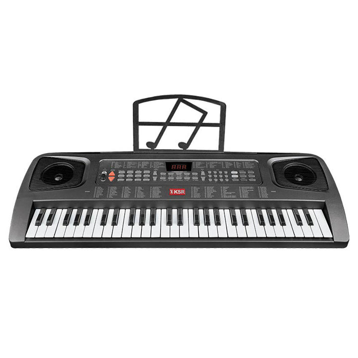 KAISER TECLADO MUSICAL 54 TECLAS 100 RITMOS MTC5485 INCLUYE ADAPTADOR