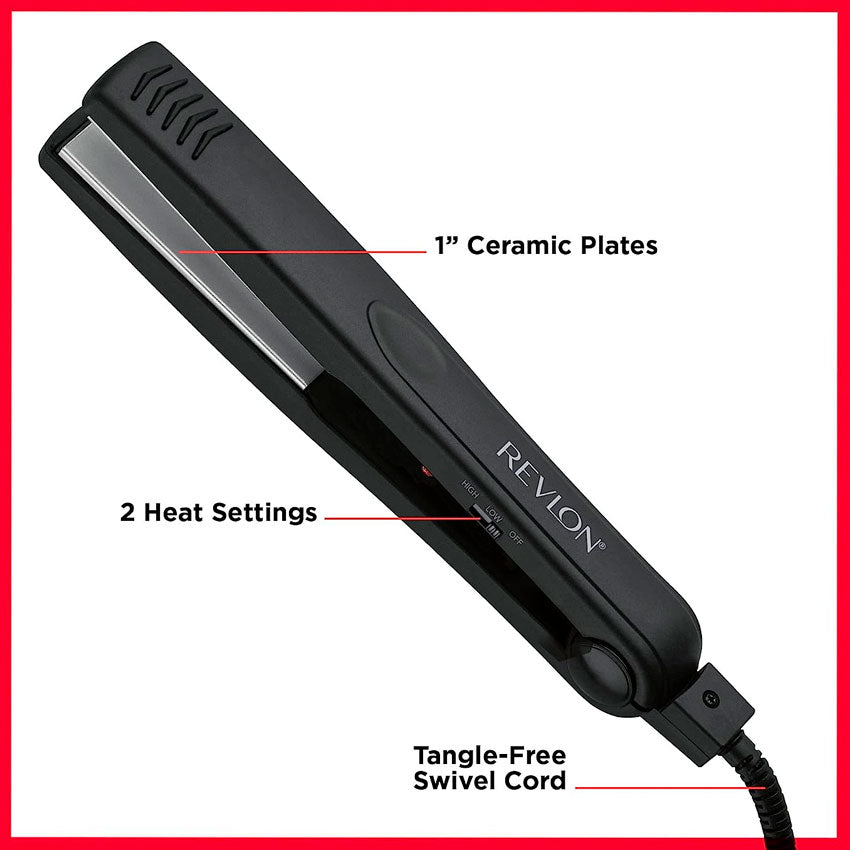 PLANCHA PARA CABELLO REVLON MID SIZE