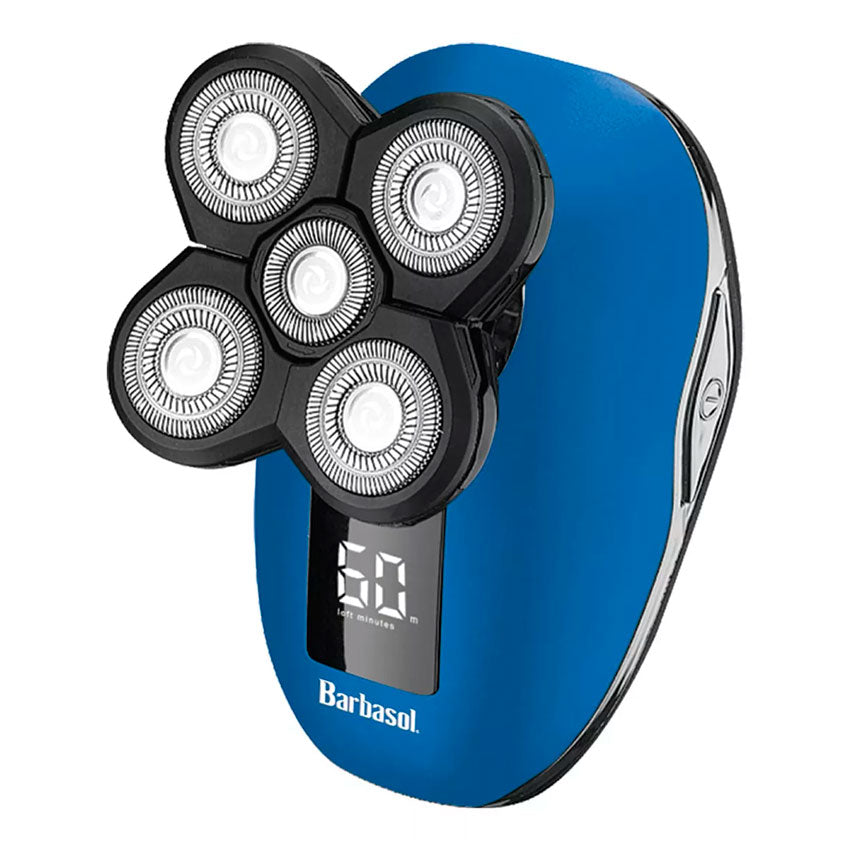 BARBASOL AFEITADORA RECARGABLE CON PANTALLA LCD