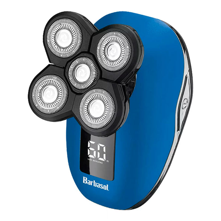 BARBASOL AFEITADORA RECARGABLE CON PANTALLA LCD