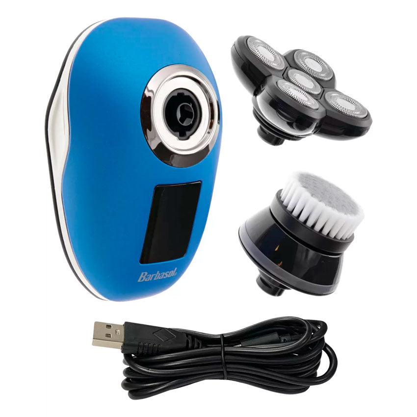 BARBASOL AFEITADORA RECARGABLE CON PANTALLA LCD