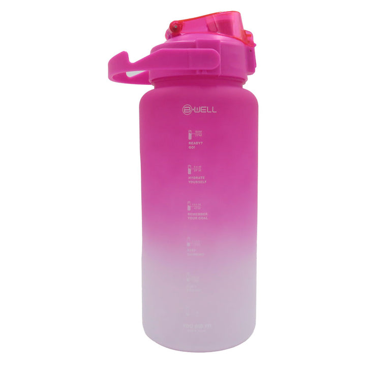 B-WELL BOTELLA DE AGUA MOTIVACIONAL 64OZ