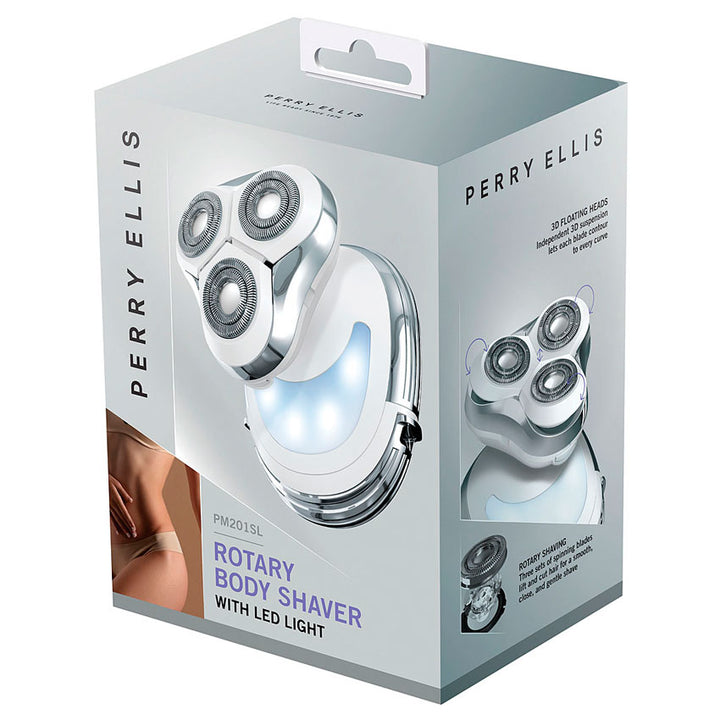 PERRY ELLIS DEPILADORA PARA DAMA CON LUZ LED