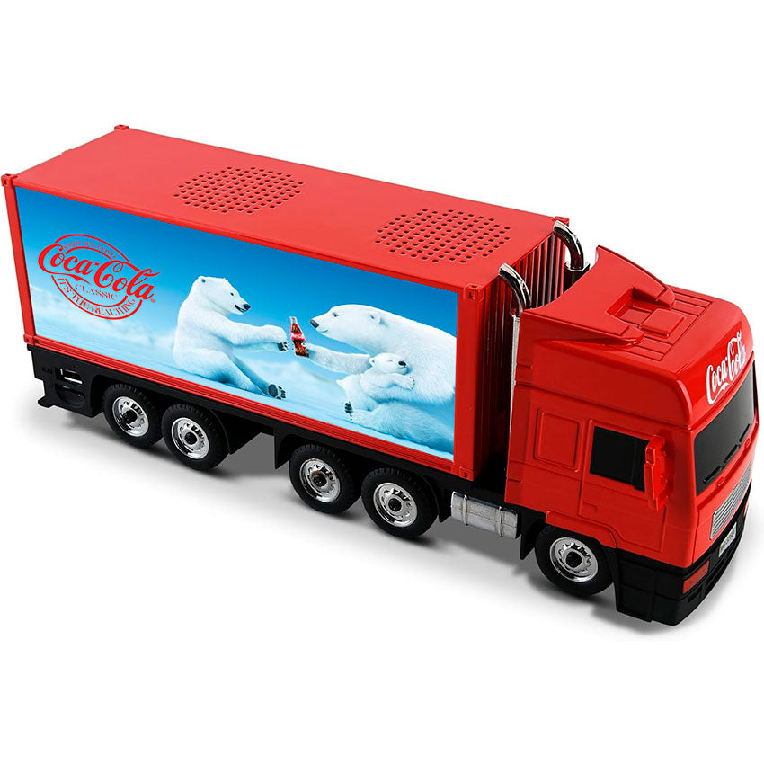 COCA-COLA BOCINA BLUETOOTH TRUCK OSO POLAR