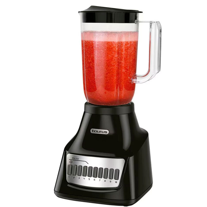 TAURUS LICUADORA GRANDEUR 500W 10 VELOCIDADES JARRA 1.25L CUCHILLAS DESMONTABLES