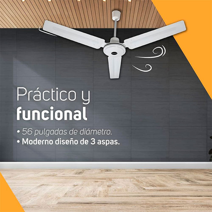 TAURUS VENTILADOR DE TECHO METALICO 56 PULGADAS