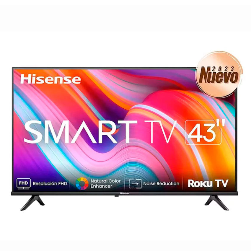 TV HISENSE 43" FULL HD 4K SMART ROKU