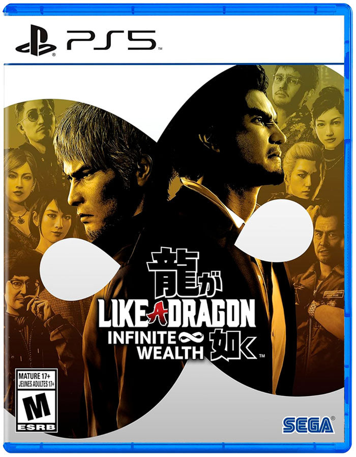 LIKE A DRAGON INFINITE WEALTH PLAYSTATION 5 LAUNCH EDITION