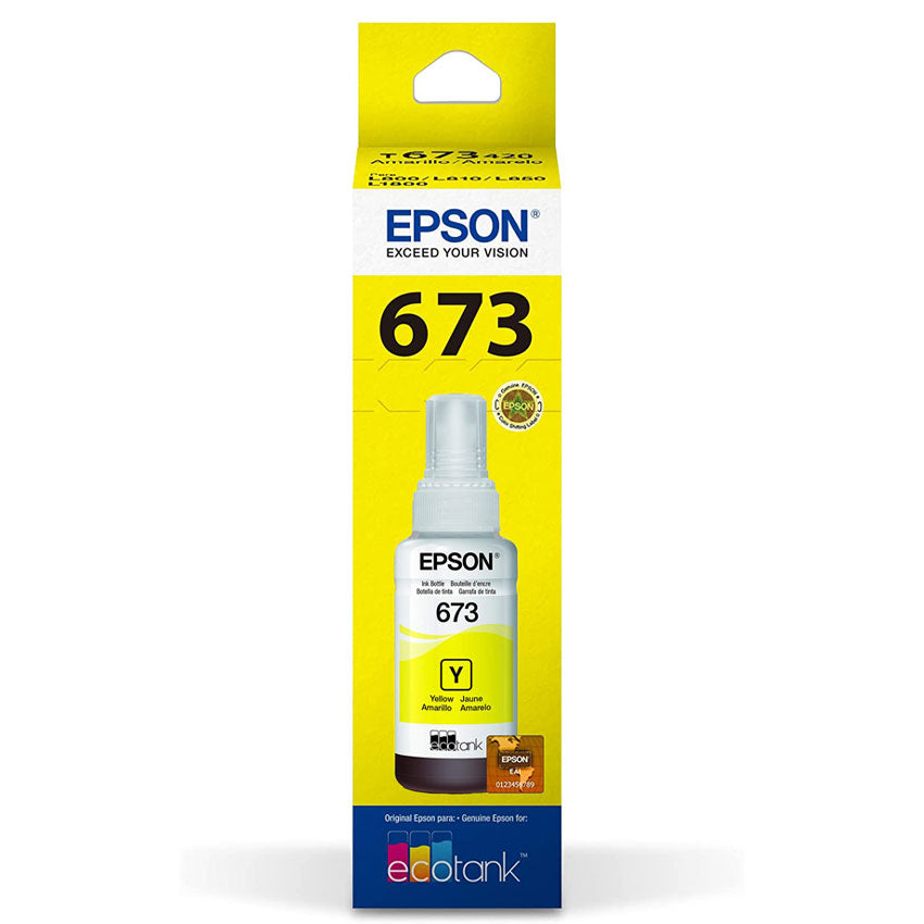 EPSON CARTUCHO DE TINTA T673420-AL AMARILLO