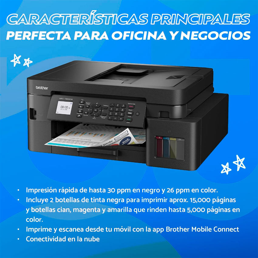 BROTHER IMPRESORA MULTIFUNCIONAL WIFI