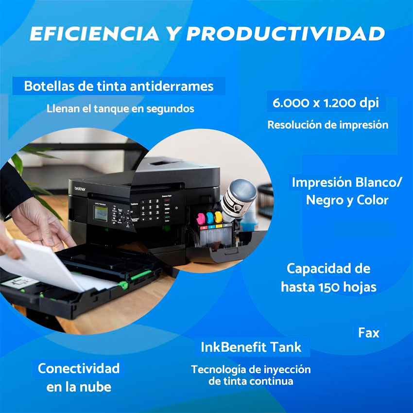 BROTHER IMPRESORA MULTIFUNCIONAL WIFI
