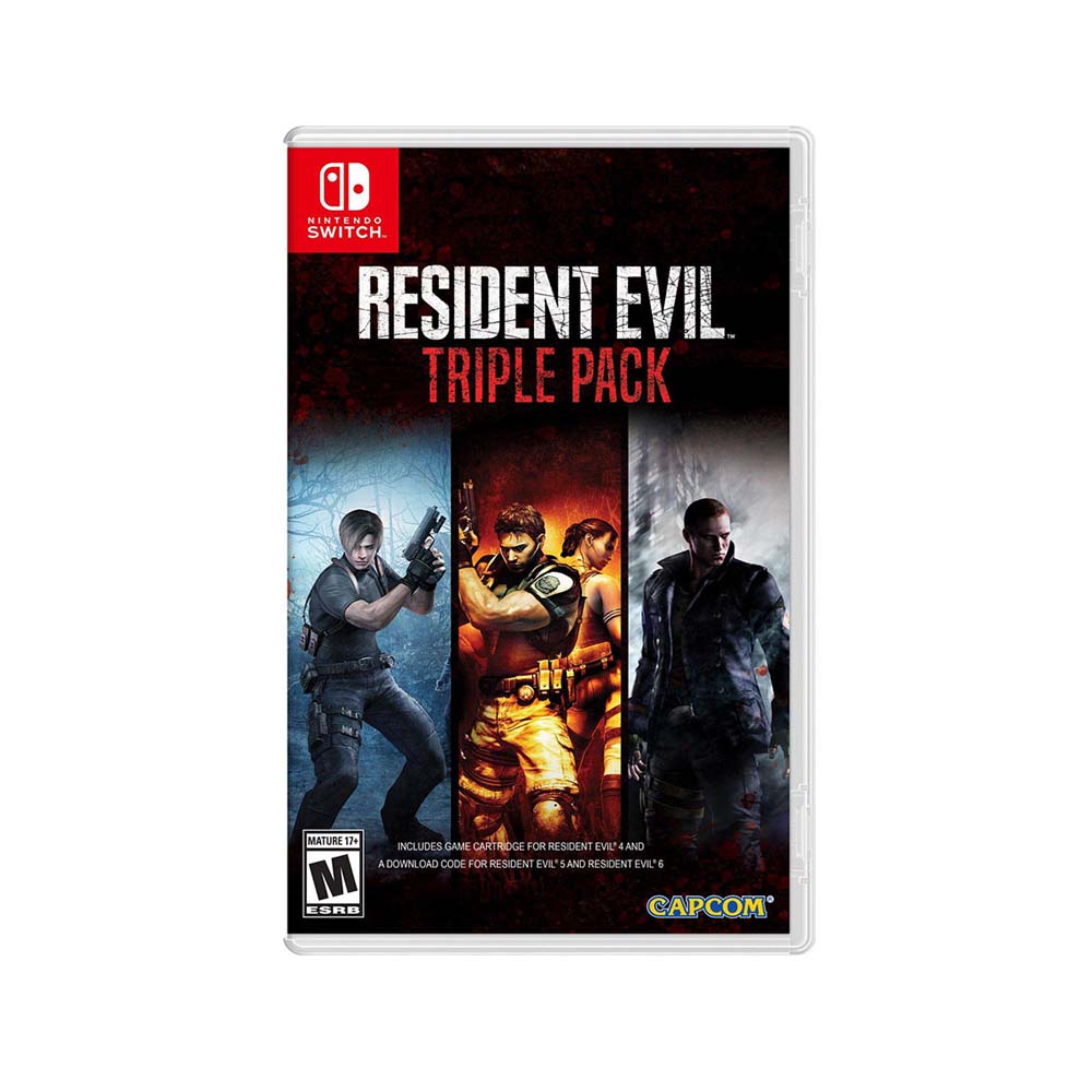 RESIDENT EVIL TRIPLE PACK NINTENDO SWITCH STANDARD EDITION