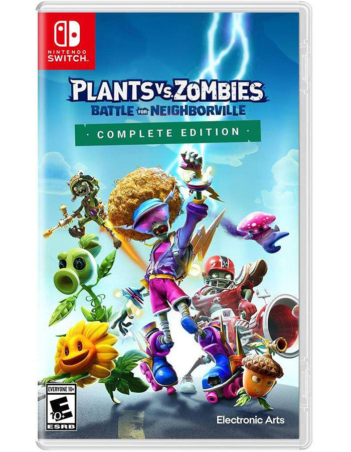 PLANTS VS ZOMBIES BATTLE FOR NEIGHBORVILLE NINTENDO SWITCH COMPLETE E