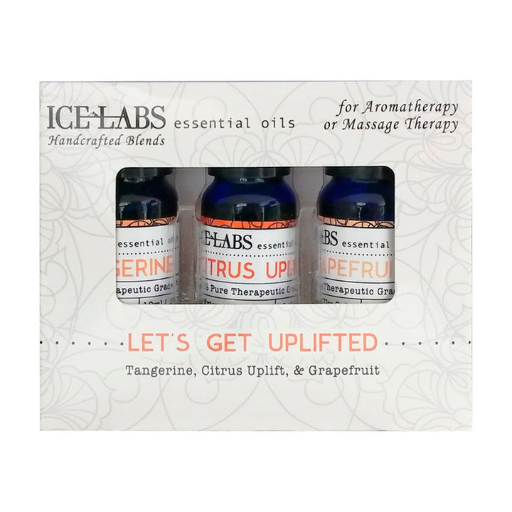 ICE LABS ACEITES AROMÁTICOS SET 3 LETS GET UPLIFTED