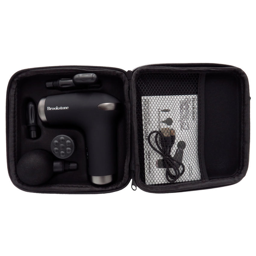 PISTOLA MASAJE CORPORAL BROOKSTONE NEGRA