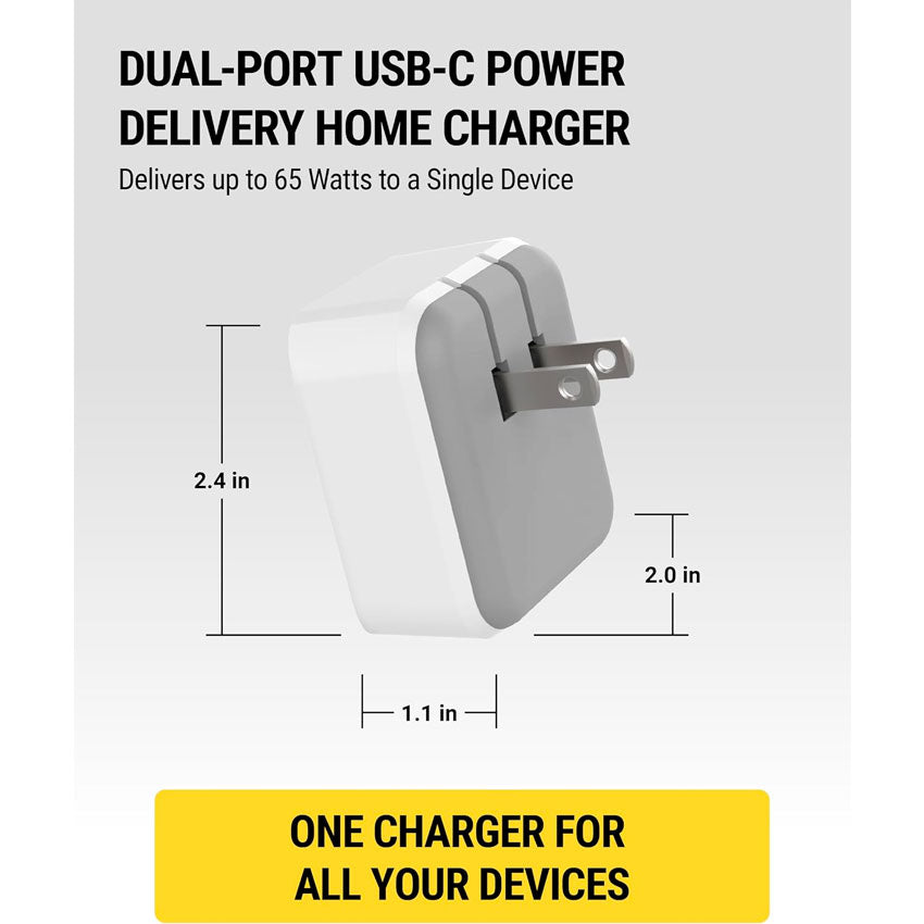 Scosche Adaptador Ac Usb 65w