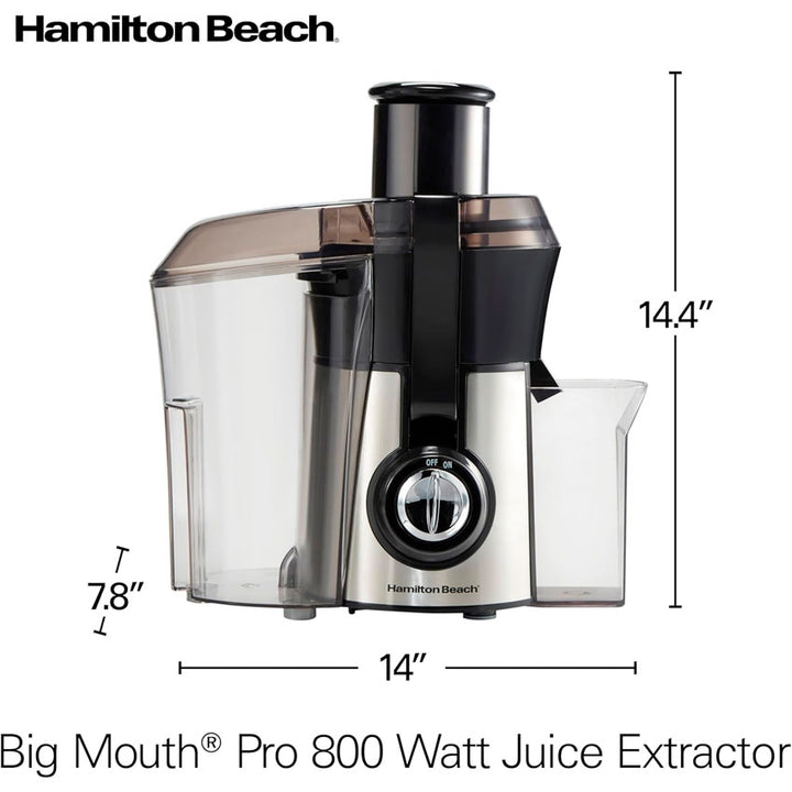 HAMILTON BEACH EXTRACTOR DE JUGO