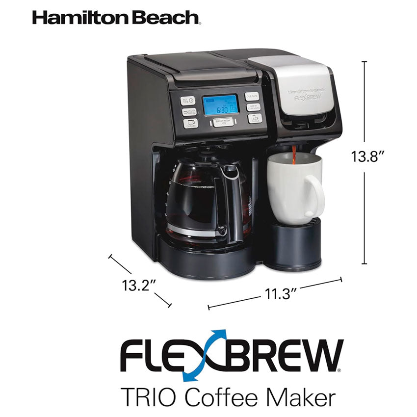 HAMILTON BEACH CAFETERA 2 VIAS FLEXBREW TRIO