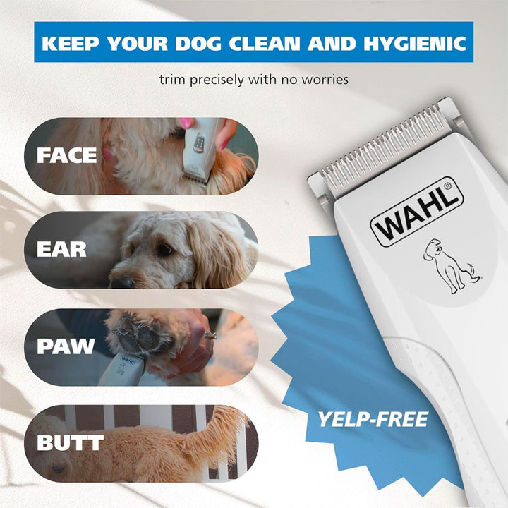 Wahl Cortadora de Pelo para Mascotas Inalámbrica Precisión, Comodidad y Seguridad para el Aseo de Tu Mascota