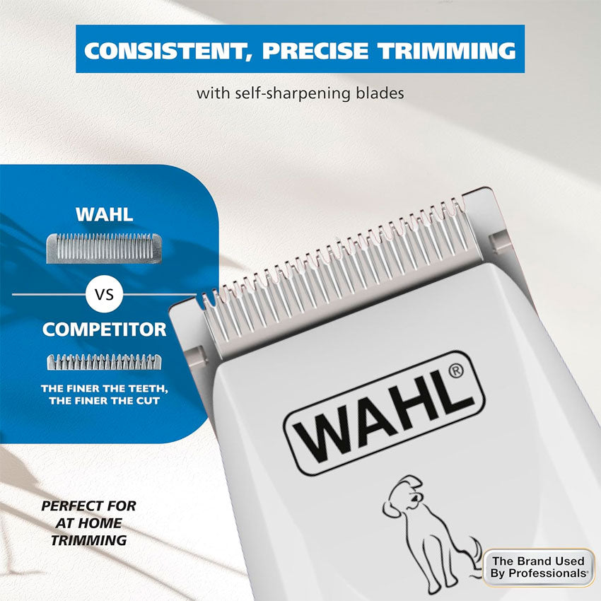 Wahl Cortadora de Pelo para Mascotas Inalámbrica Precisión, Comodidad y Seguridad para el Aseo de Tu Mascota